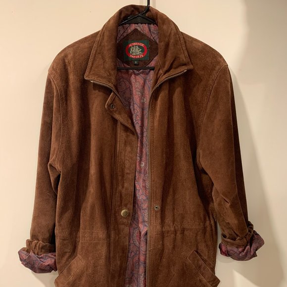 Authentic Imports,Vintage leather Jacket - Picture 1 of 12